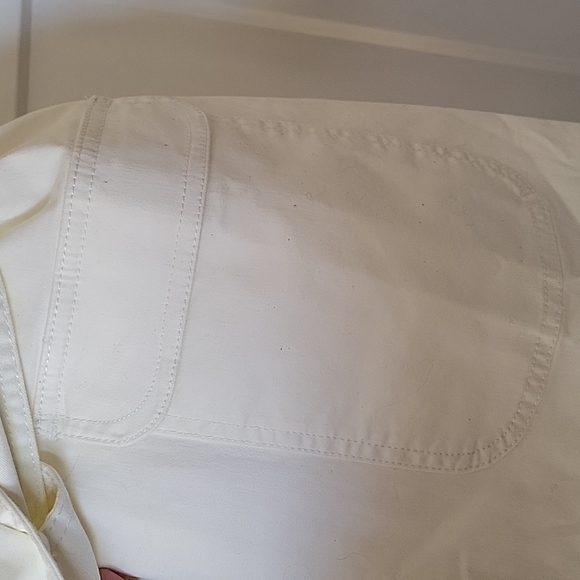 NWT Daily/Ritual Stretch Twill Trench Coat-Sweet Corn - Picture 9 of 14